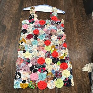 YoYo quilt dress